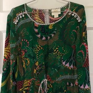 Mauve Funky Pattern Dress